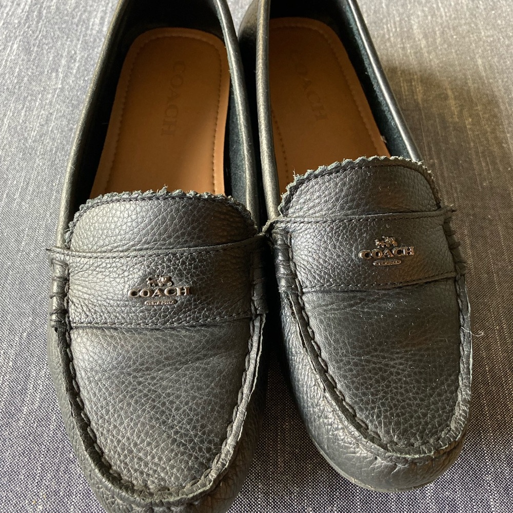 Genuine Coach Loafers “Odette” Women’s 7.5 in Black